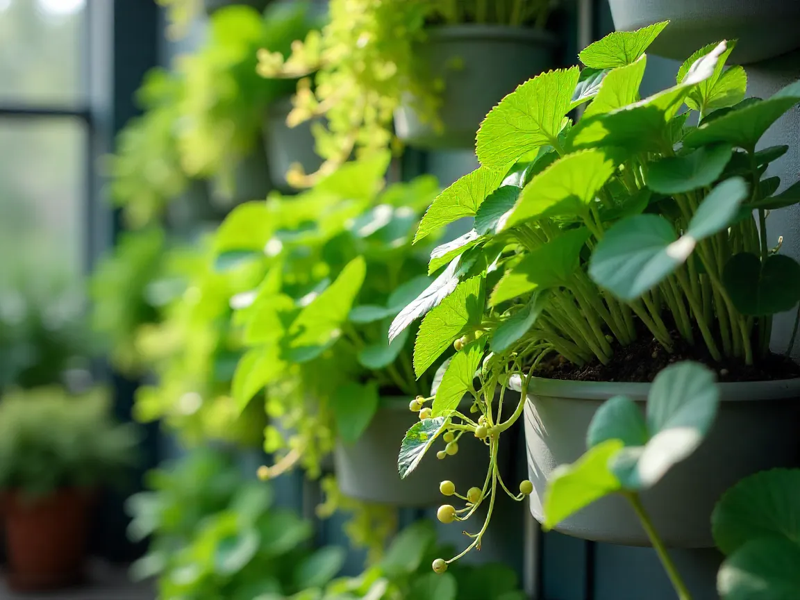 Kit profesional para jardín suspendido de 15 metros cuadrados
